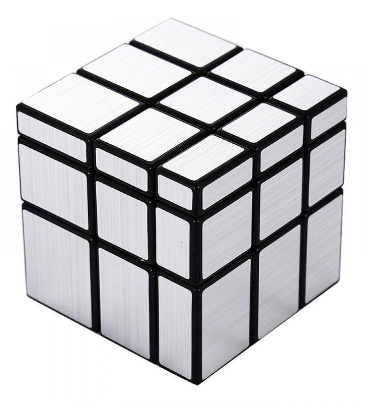 Головоломка Парк Сервис рубика серебристый кубик рубик