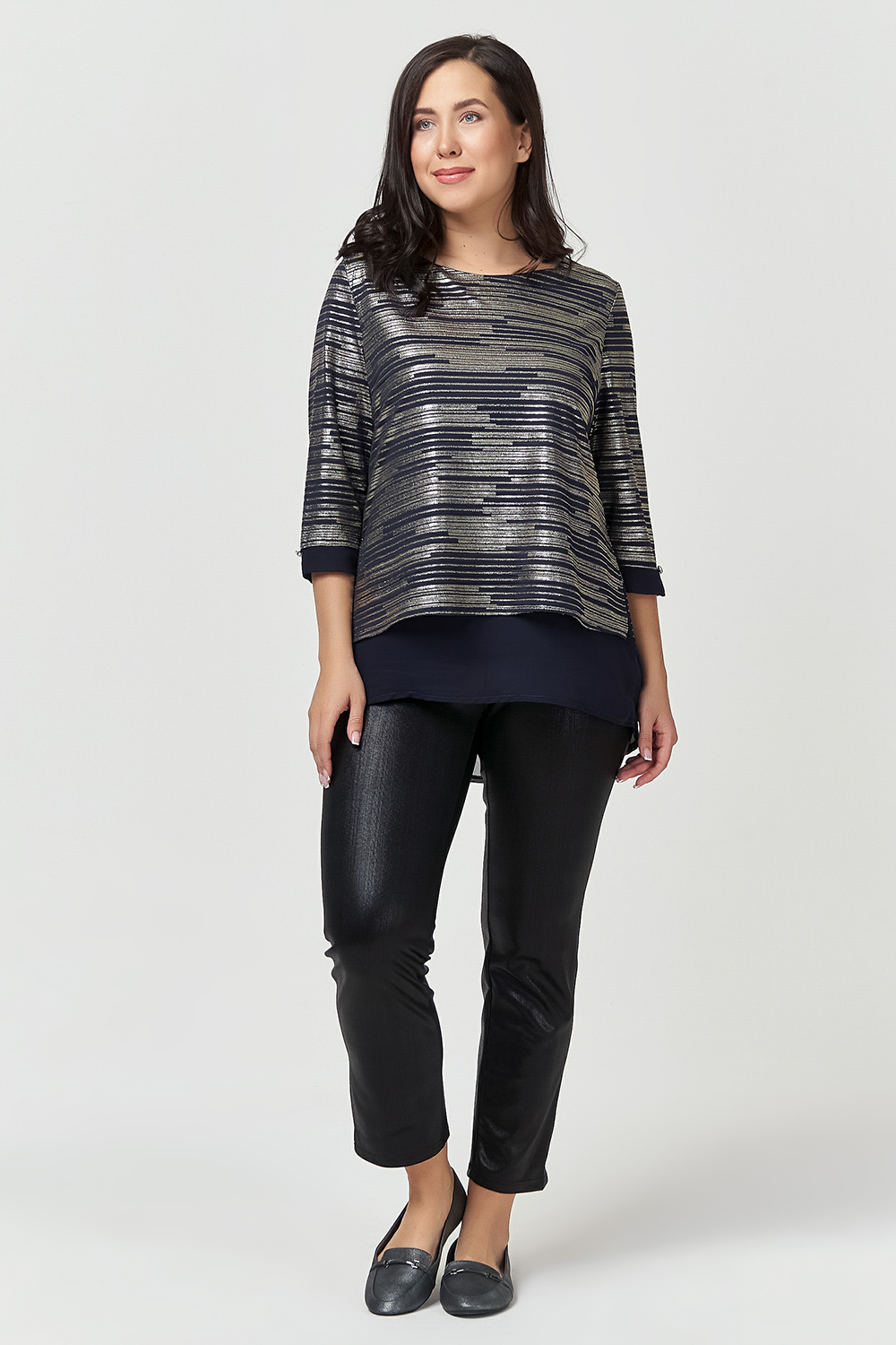 

Блуза женская OLSI 2010013 синяя 64 RU, 2010013