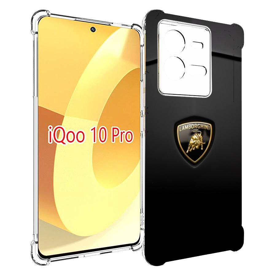 

Чехол MyPads lamborghini ламба 3 для Vivo iQOO 10 Pro, Прозрачный, Tocco