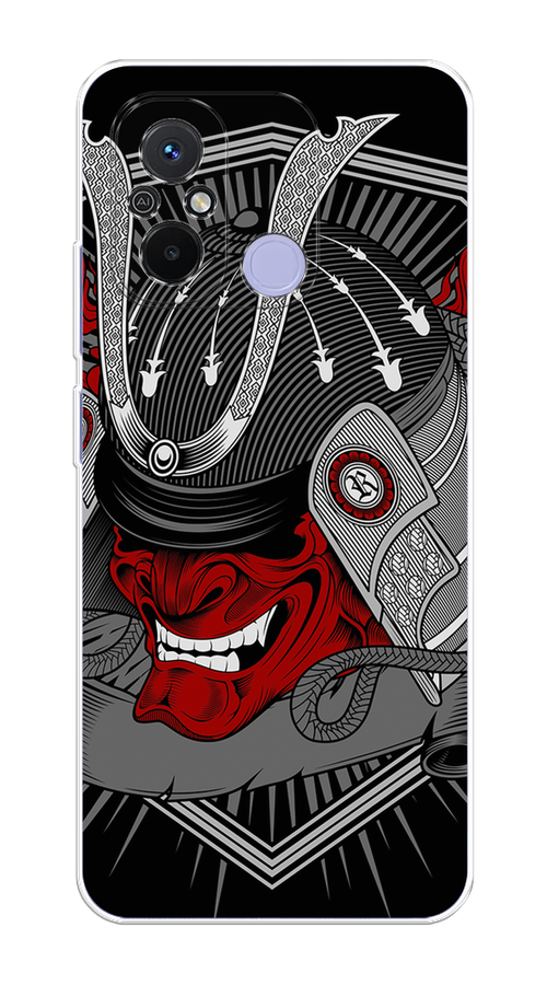 

Чехол на Redmi 12C "Красная маска самурая", Белый;красный;черный, 317550-4