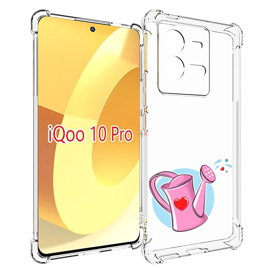 

Чехол MyPads Лейка любви 14 февраля для Vivo iQOO 10 Pro, Прозрачный, Tocco
