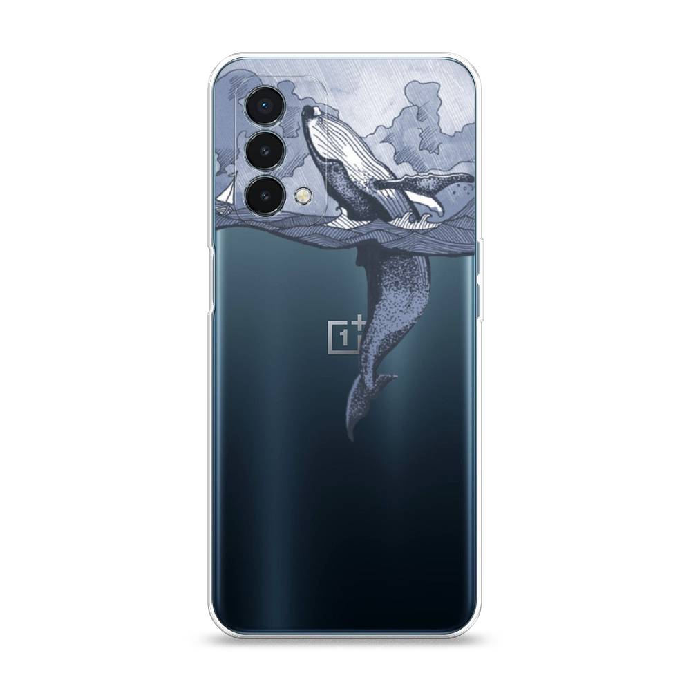 

Чехол Awog на OnePlus Nord N200 5G / ВанПлас Nord N200 5G "Два измерения", Голубой;черный;прозрачный, 152250-7