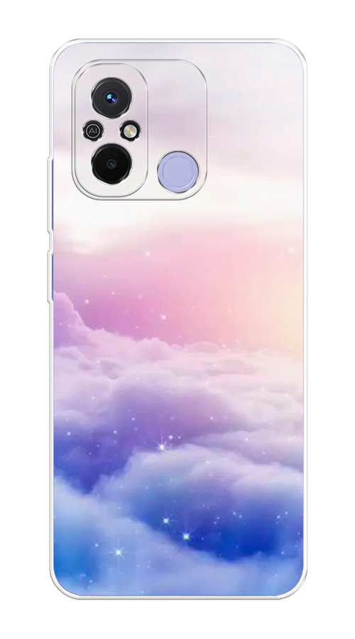 

Чехол на Redmi 12C "Небеса", Голубой;белый;розовый, 317550-2