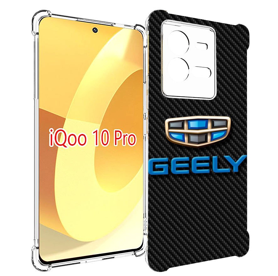 

Чехол MyPads geely 1 для Vivo iQOO 10 Pro, Прозрачный, Tocco
