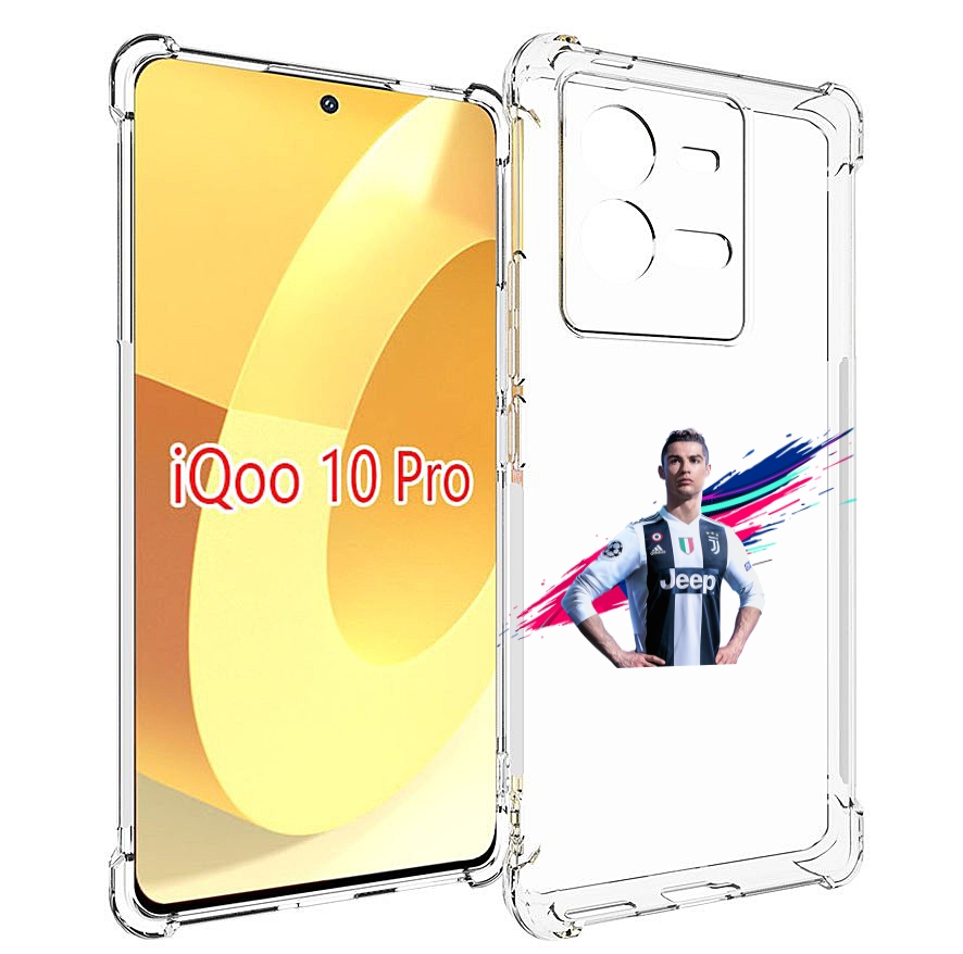 

Чехол MyPads fifa-Криштиану-Роналду мужской для Vivo iQOO 10 Pro, Прозрачный, Tocco