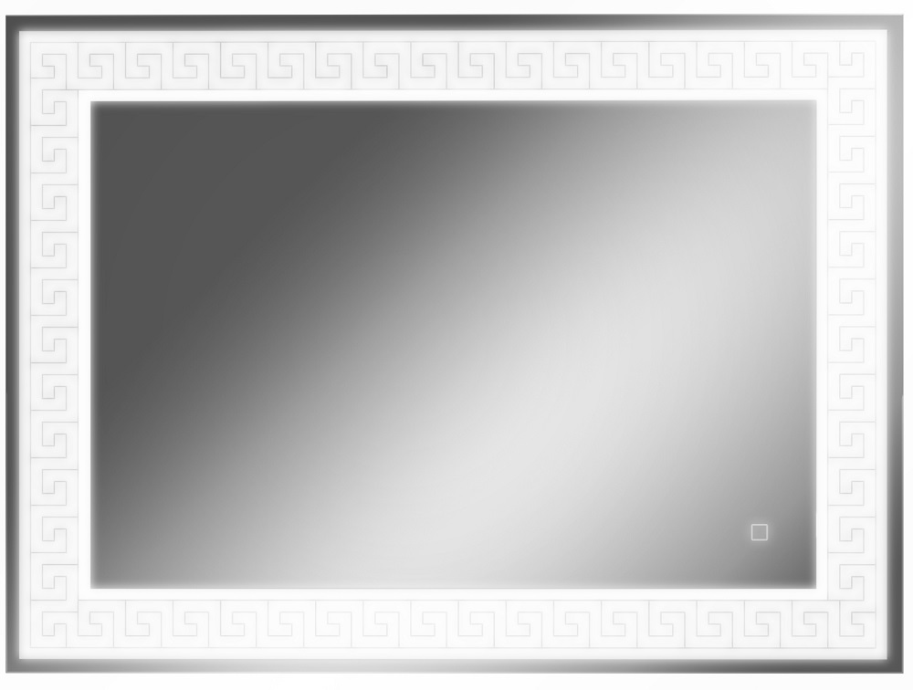 Зеркало Домино Рим 832х612 с подсветкой прямой диван домино сосна серый велюр