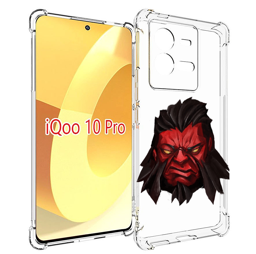 

Чехол MyPads dota-2-axe для Vivo iQOO 10 Pro, Прозрачный, Tocco