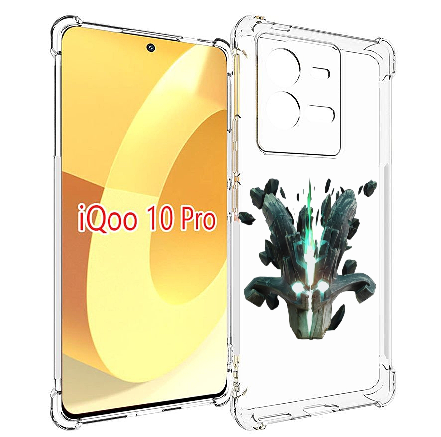 

Чехол MyPads dota 2 juggernaut для Vivo iQOO 10 Pro, Прозрачный, Tocco