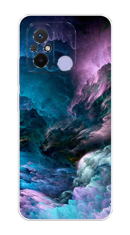 

Чехол на Redmi 12C/Poco C55 "Загадочное небо", Синий;фиолетовый, 317550-1