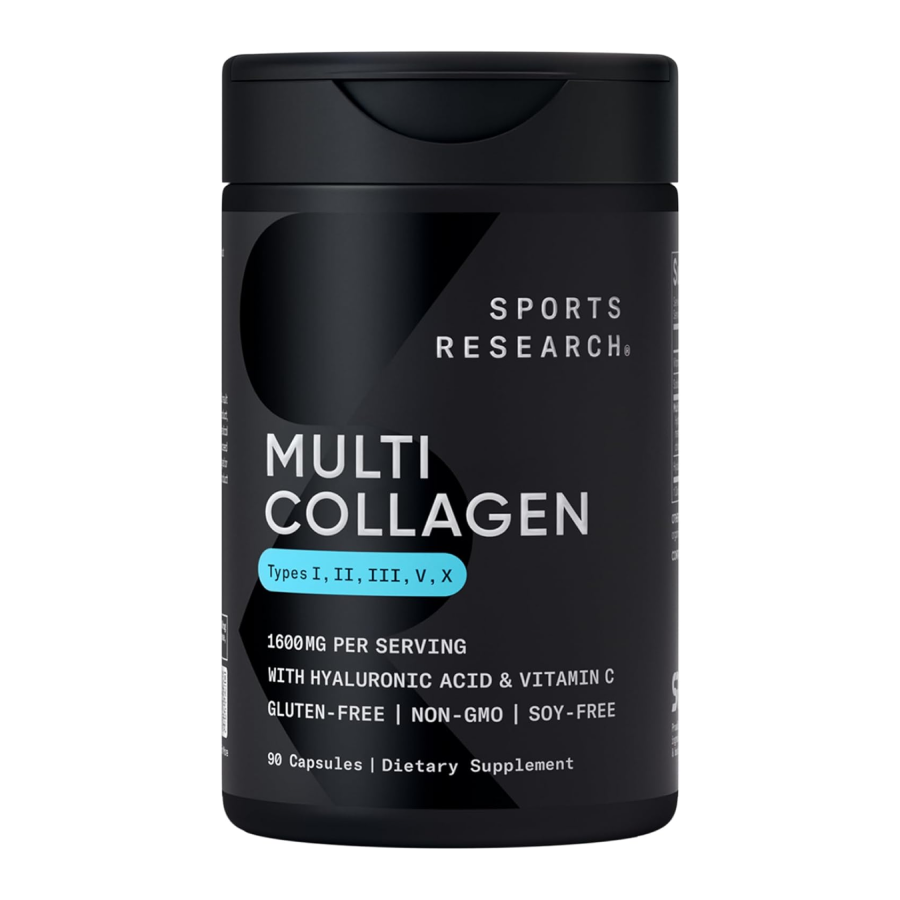 Мульти Коллагеновый компелекс, Multi Collagen Capsules, Sports Research (90 капсул)