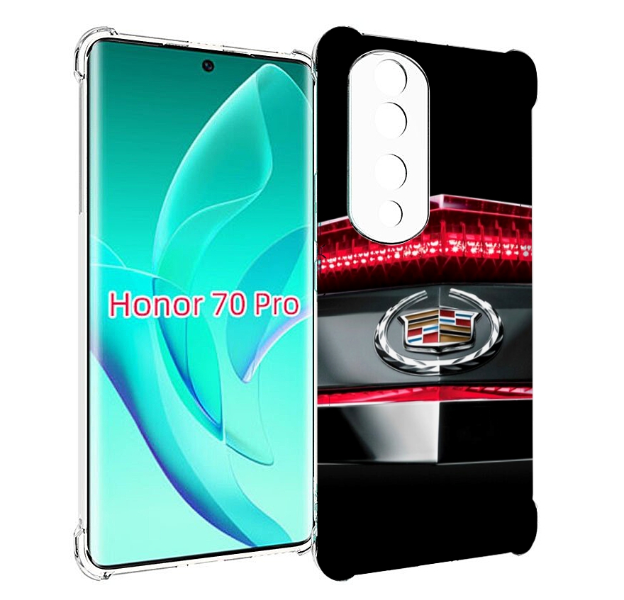 

Чехол MyPads cadillac-1 мусжкой для Honor 70 Pro / 70 Pro Plus, Прозрачный, Tocco