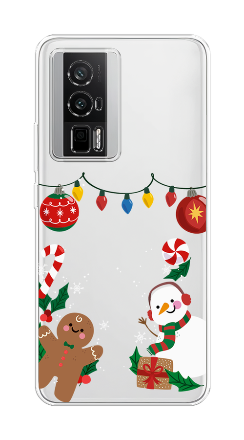 

Чехол на Redmi K60 "Новогоднее настроение", Коричневый;красный;зеленый, 317450-5