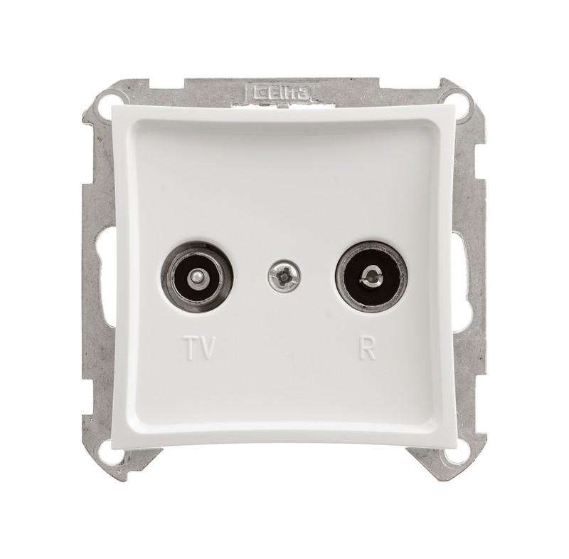 

Комбинированная розетка Schneider Electric Дуэт WDE000197, Белый