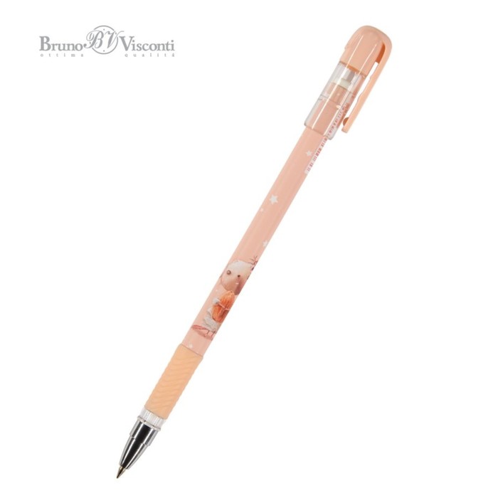 

Ручка шариковая BrunoVisconti MagicWrite "Мышка с орешком", узел 0.5 мм, синие чернила, ма