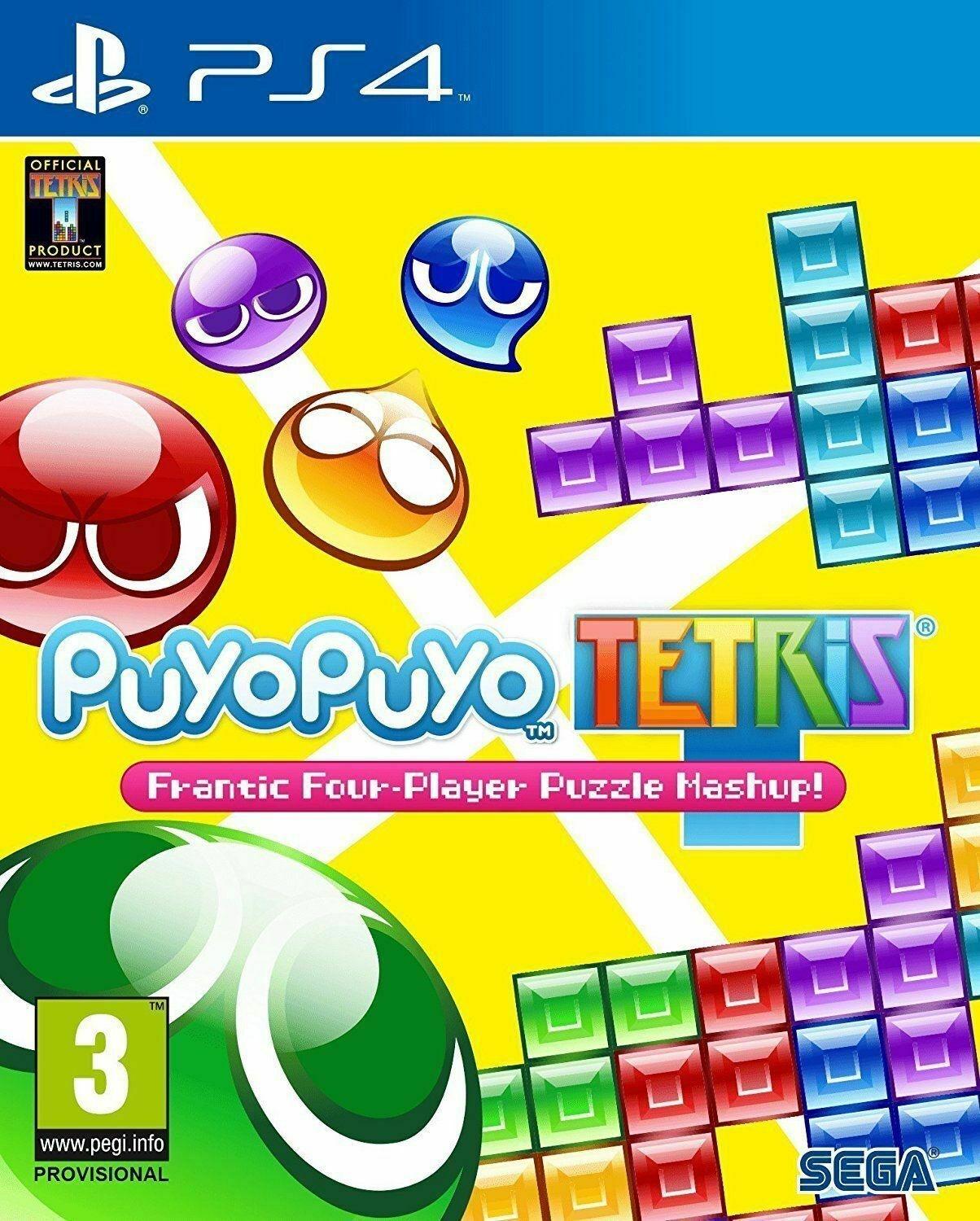 Puyo Puyo Tetris Frantic Four Player Mashup (PS4)