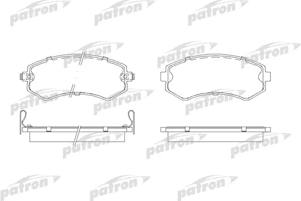 

Тормозные колодки PATRON дисковые PBP1166