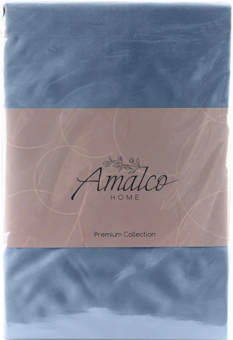 

Пододеяльник Amalco Home 175x200 см тенсель на молнии сапфировый