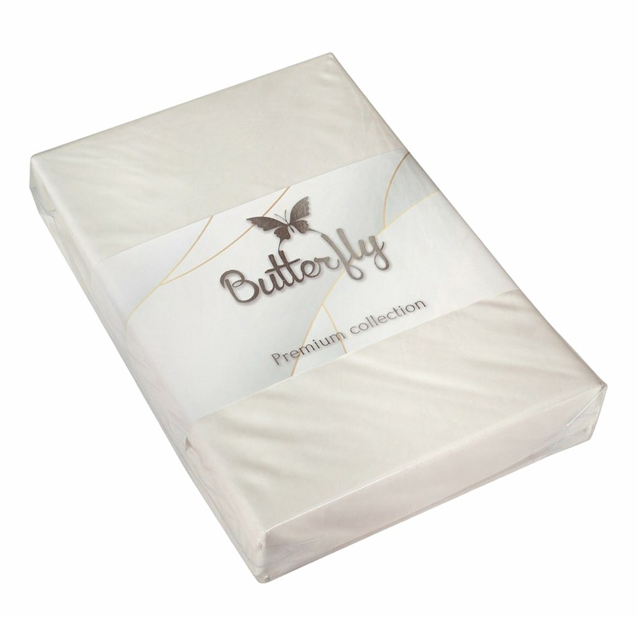 

Наволочки Butterfly Premium Collection 70x70 см сатин белые 2 шт
