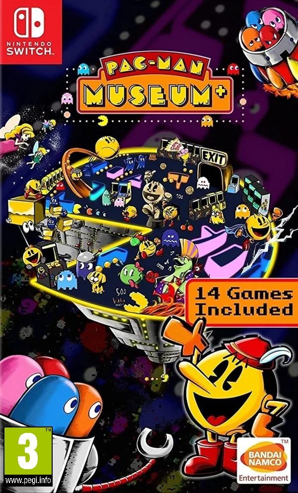 фото Pac-man museum+ (14 игр включено) (switch) bandai namco