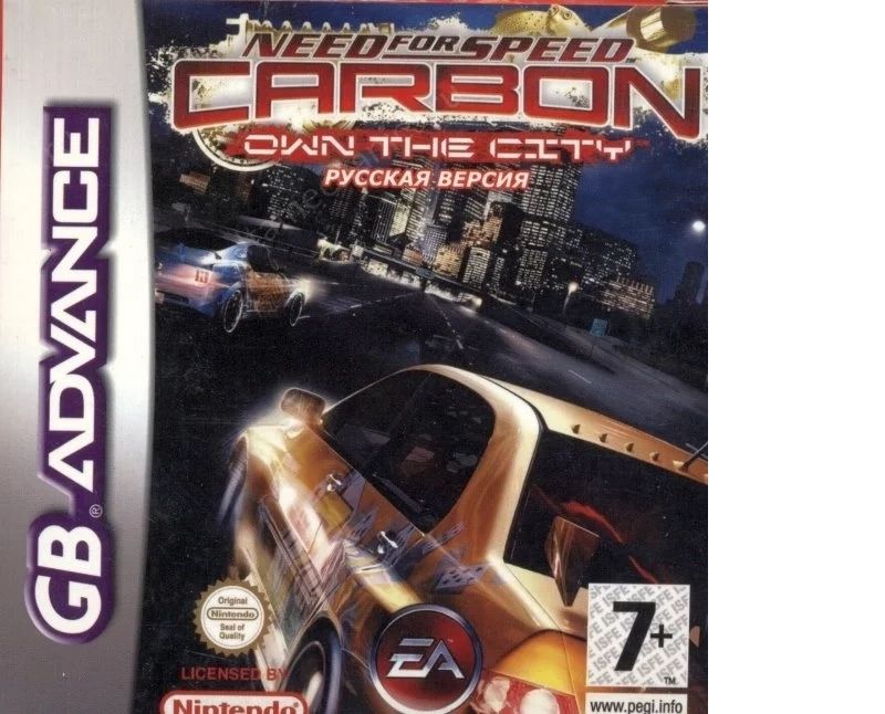 

Need for Speed: Carbon Own the City Русская Версия (GBA)
