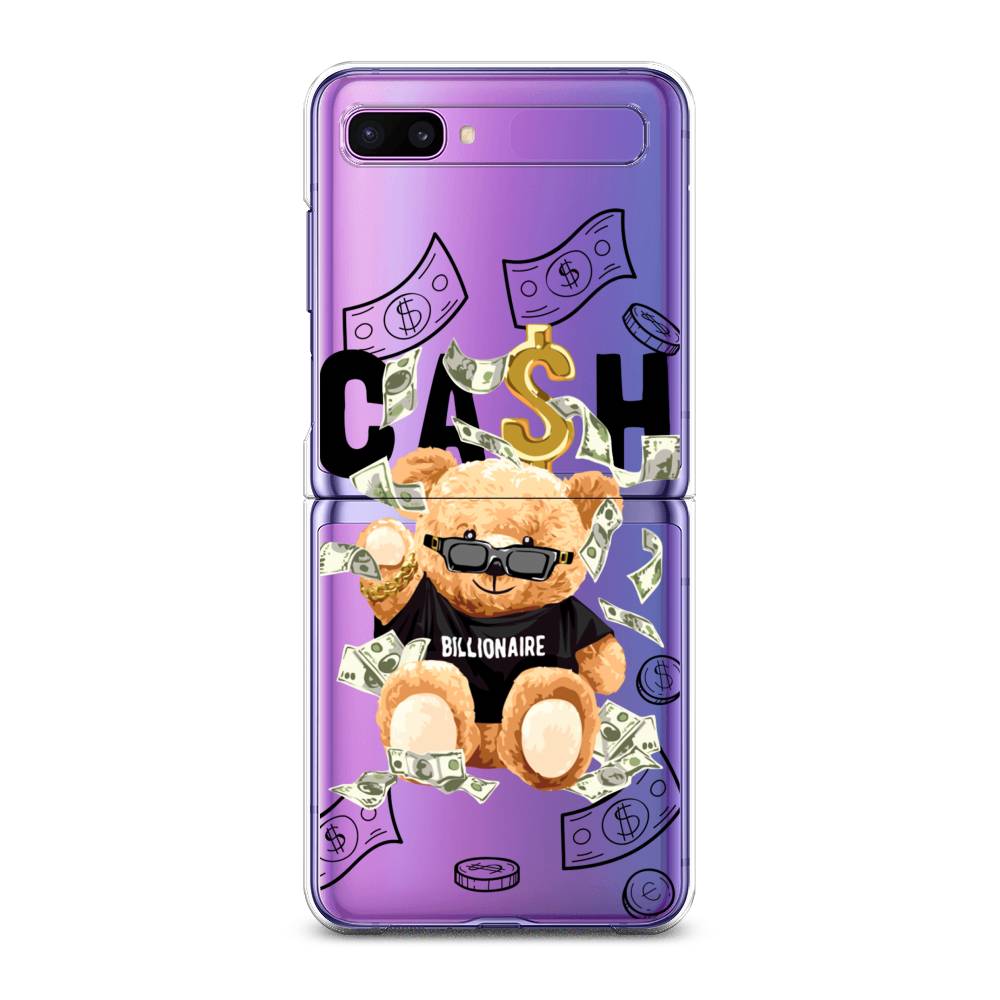 

Чехол на Samsung Galaxy Z Flip 1 "Big cash", Черный;серый;бежевый, 2107150-6