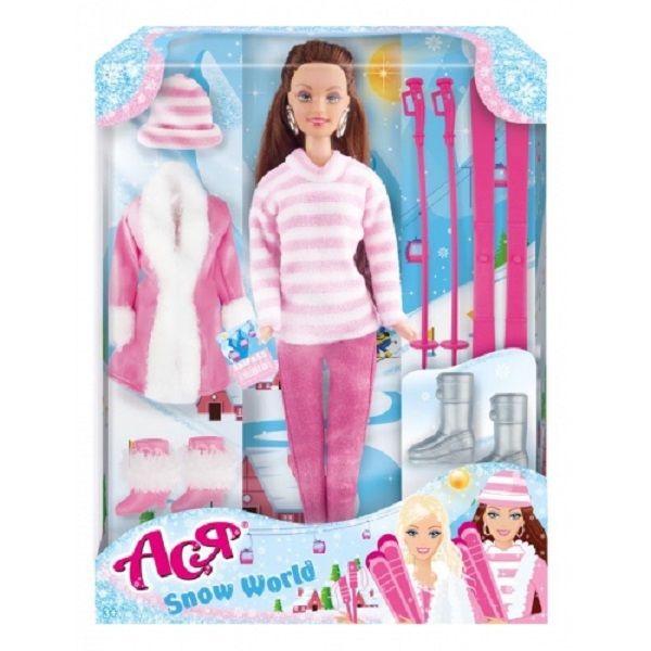 фото Кукла ася зимняя красавица набор вариант 1 28 см 35130 toys lab