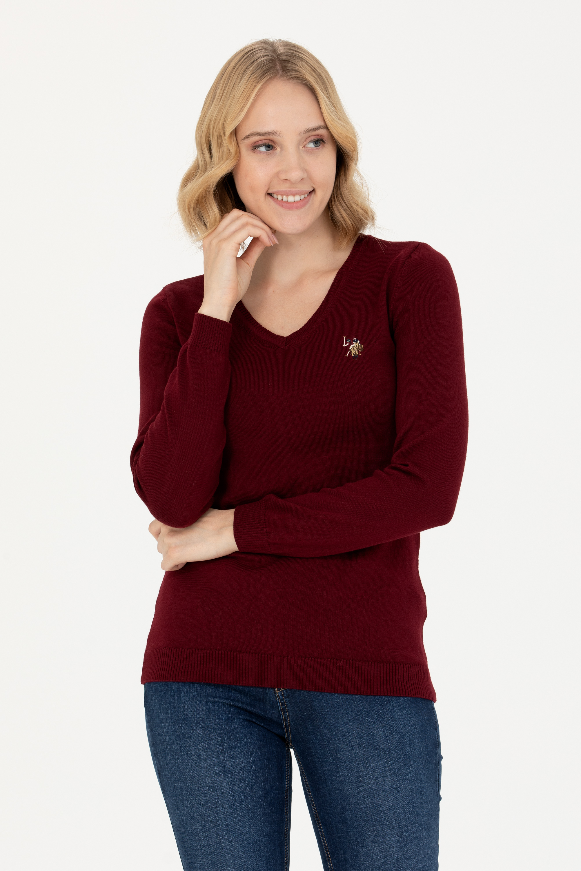 

Пуловер женский U.S. POLO Assn. G082SZ0TK0TD02-BSK23 бордовый M, G082SZ0TK0TD02-BSK23