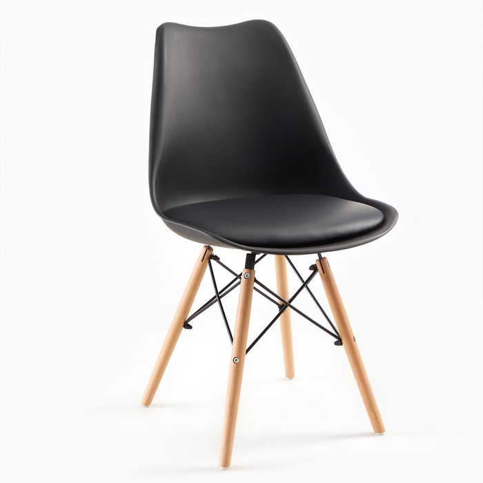 

Клик Мебель Стул мягкий Eames черный