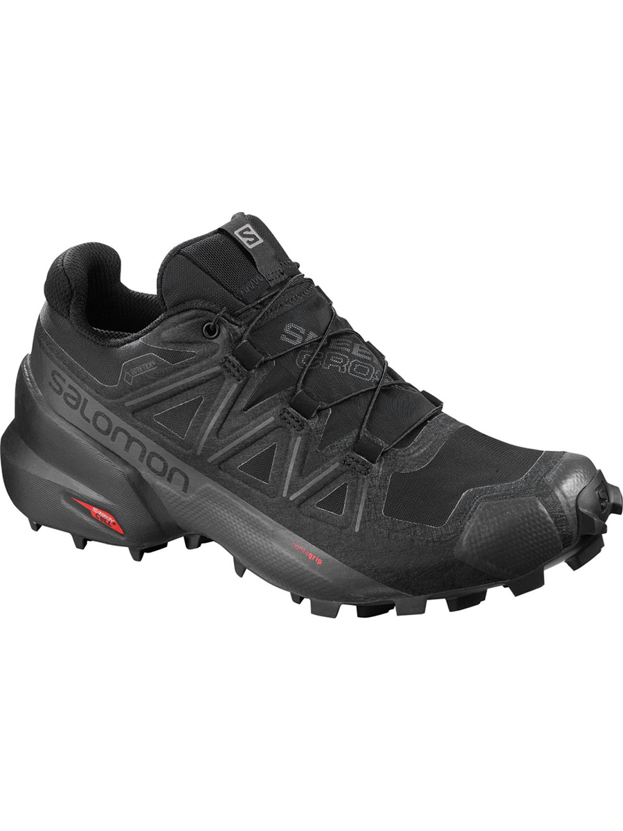 Кроссовки женские Salomon Speedcross 5 Gtx черные 9 UK