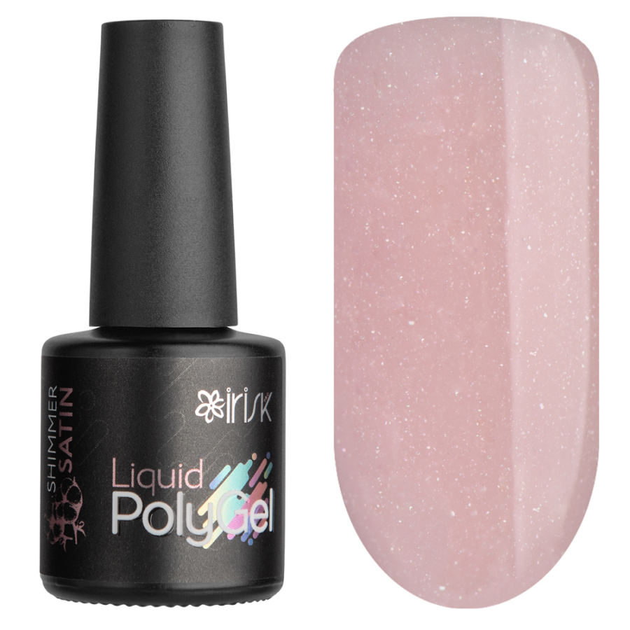 Жидкий полигель IRISK Liquid PolyGel, 10мл 11 Shimmer Satin полигель irisk polygel 02 clear 20 г