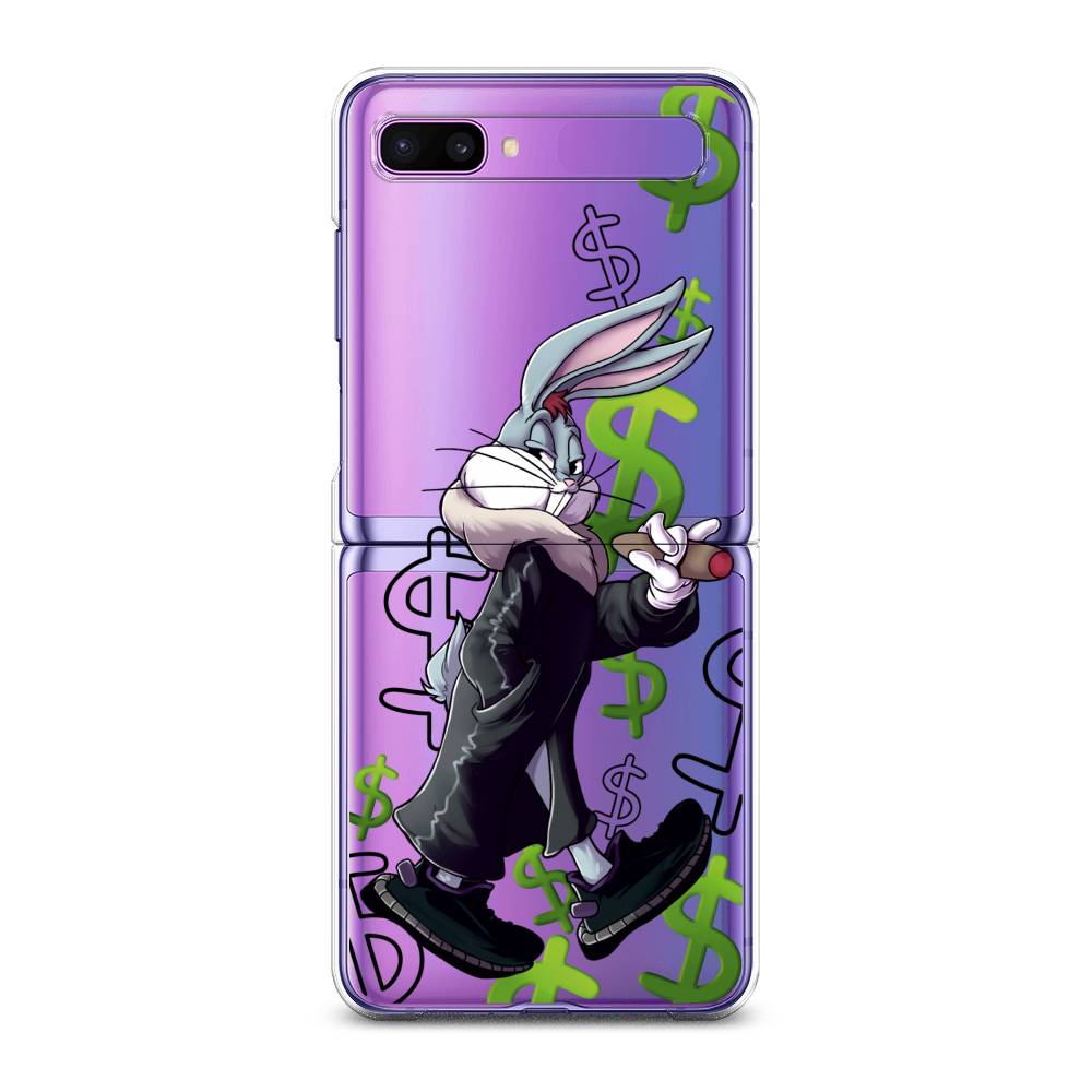 

Чехол на Samsung Galaxy Z Flip 1 "Rich Bugs Bunny", Зеленый;черный;голубой, 2107150-6