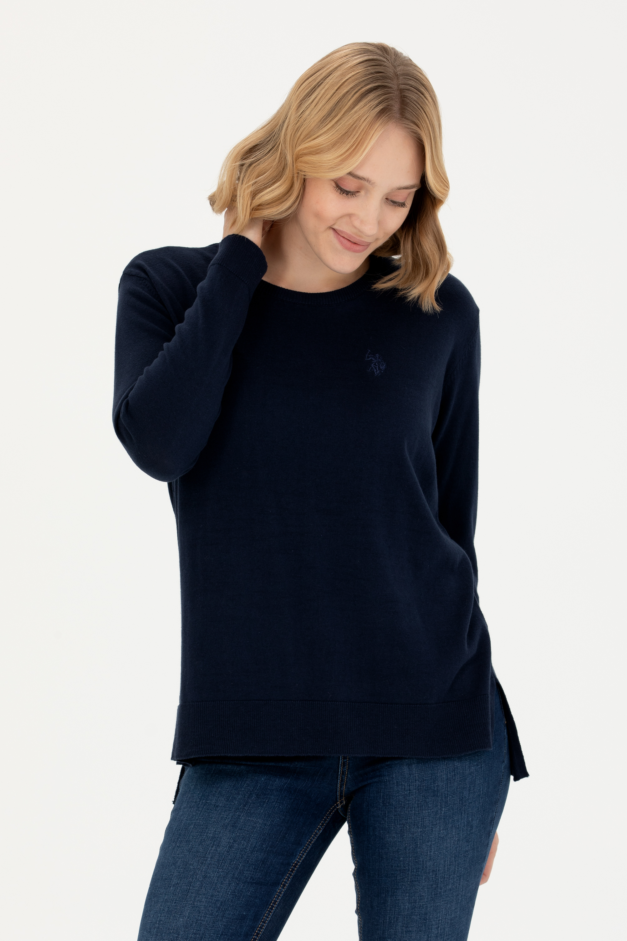 

Джемпер женский U.S. POLO Assn. G082SZ0TK0ORINA-BSK23 синий XL, G082SZ0TK0ORINA-BSK23