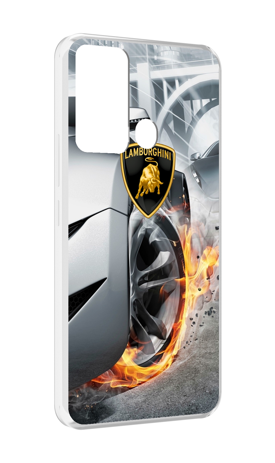 

Чехол MyPads Ламборгини мужской для Infinix Hot 12i, Прозрачный, Tocco