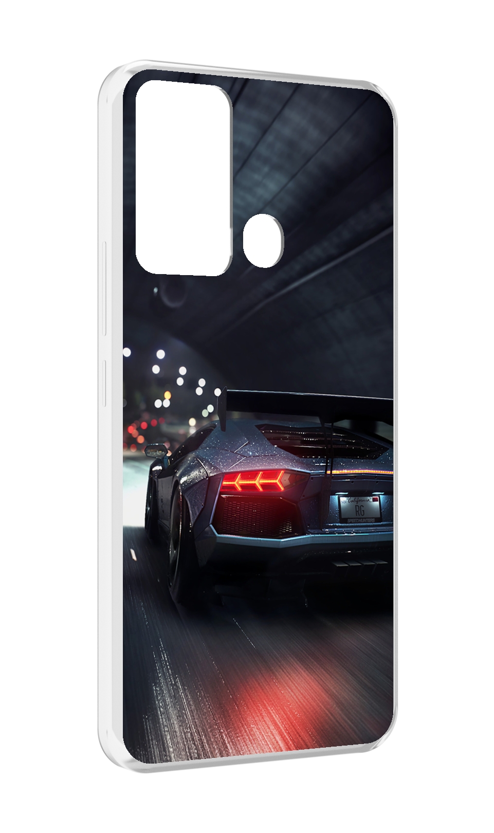 

Чехол MyPads Ламба мужской для Infinix Hot 12i, Прозрачный, Tocco