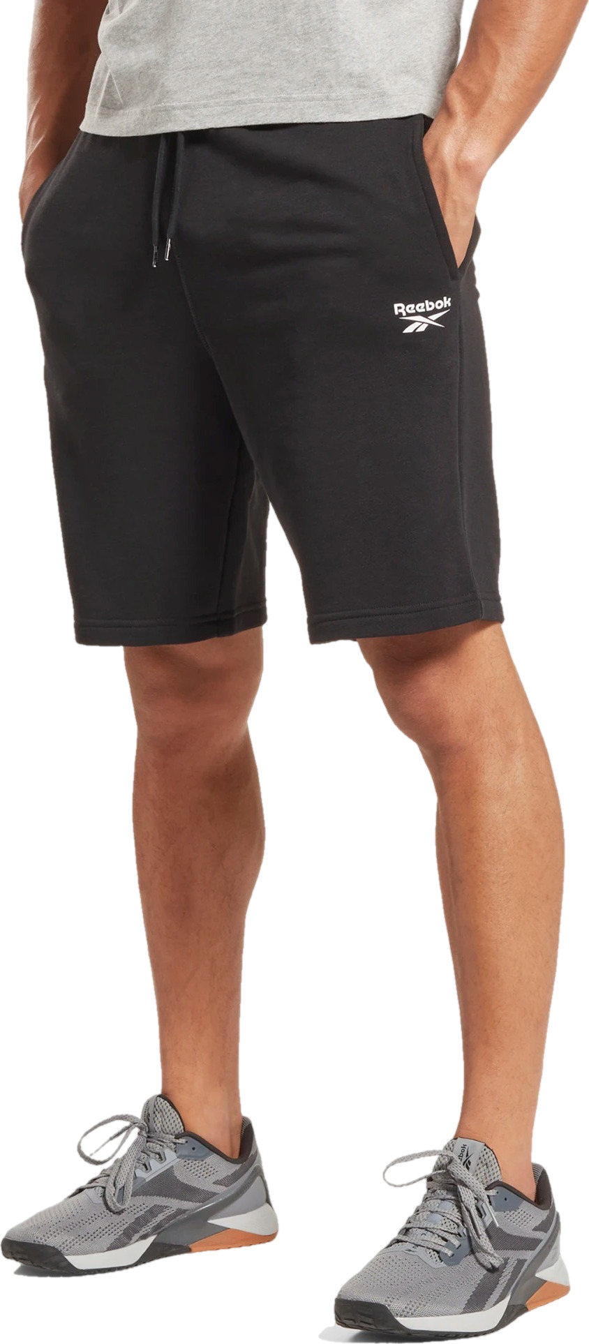 Трикотажные шорты мужские Reebok HS7377 черные XL