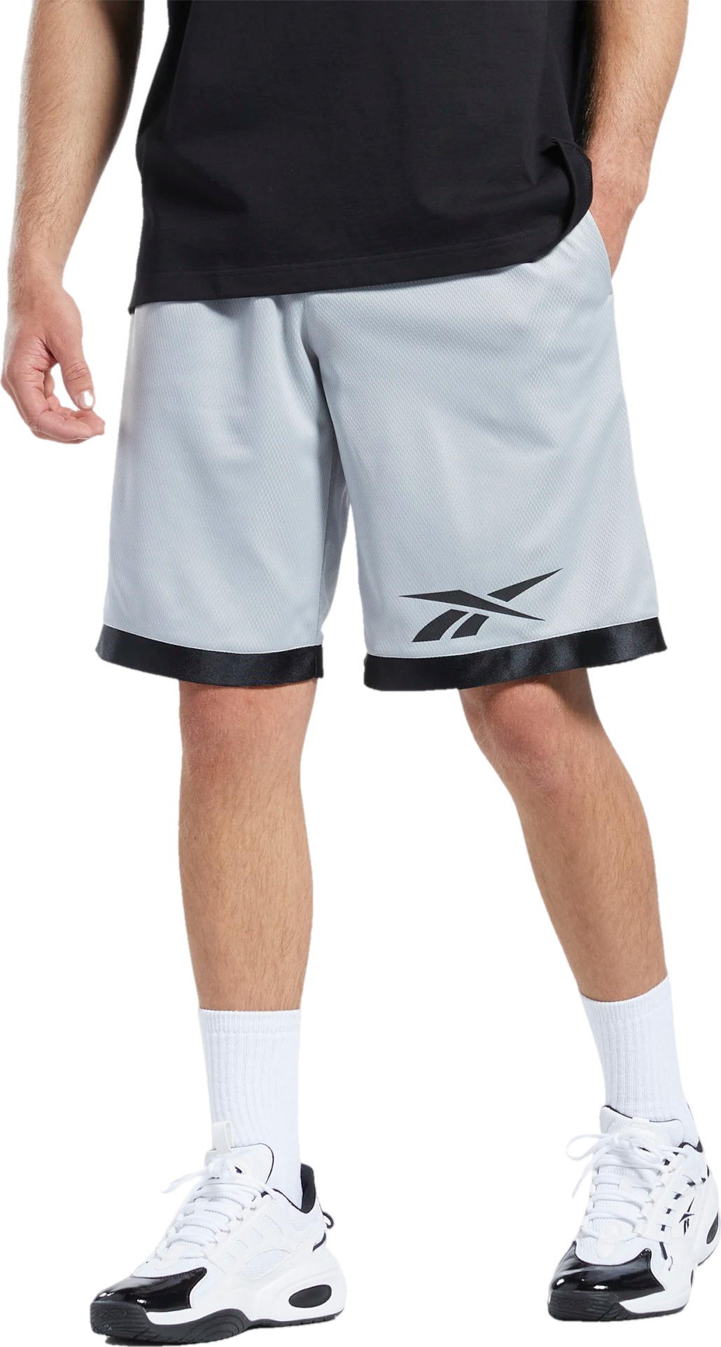 

Шорты мужские Reebok HR8925 серые L, HR8925