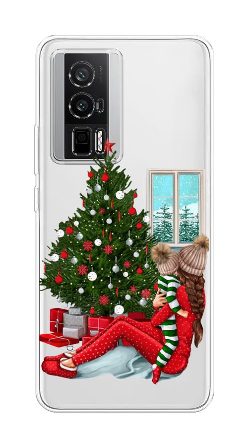 

Чехол на Redmi K60 "Новый год с мамой", Красный;зеленый;голубой, 317450-6