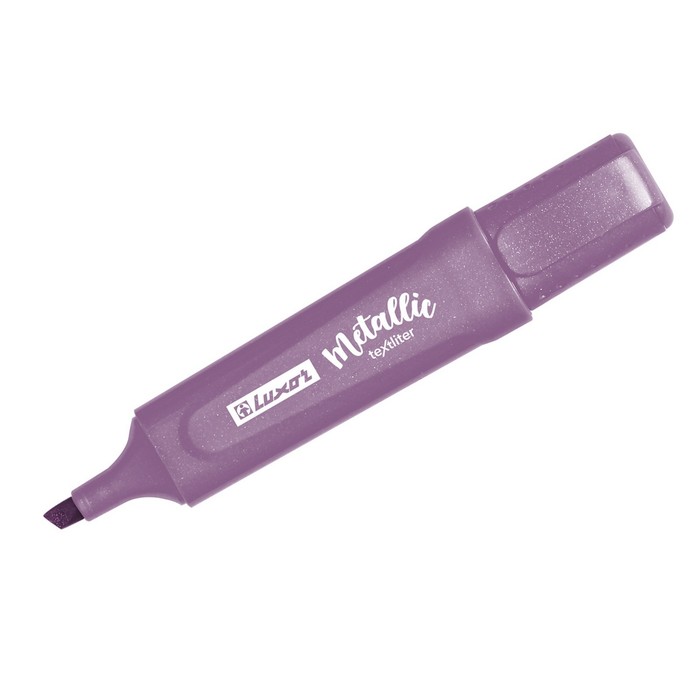 

Текстовыделитель Luxor "Textliter Metallic" фиолетовый, 1-5мм. (12 шт)