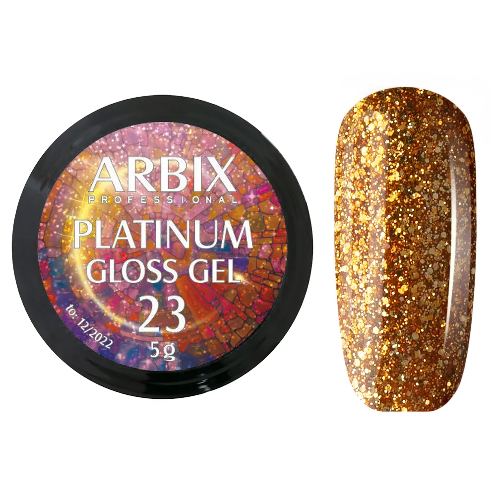 

Гель Arbix Platinum Gel 23 5 г, Золотистый