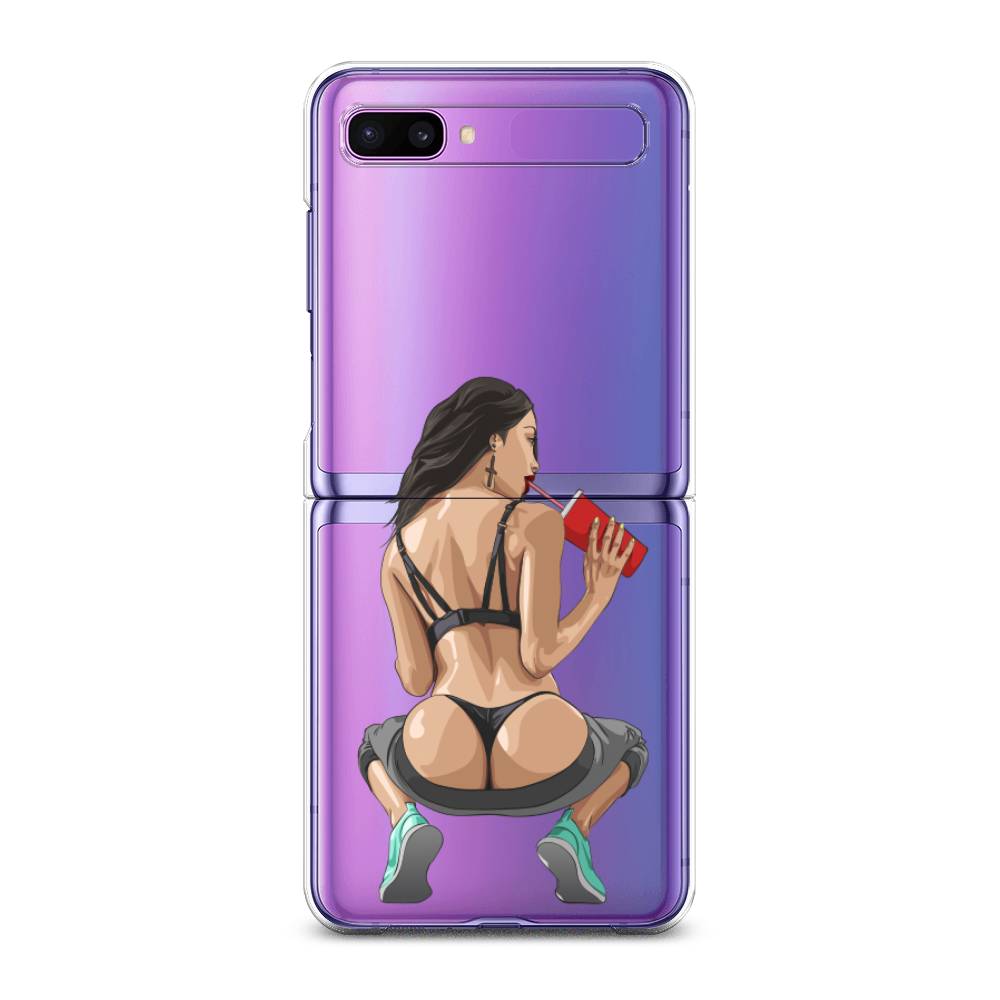 

Чехол на Samsung Galaxy Z Flip 1 "Сочные булочки", Бежевый;красный;черный, 2107150-6