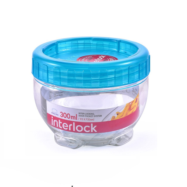 фото Банка для хранения сыпучих продуктов"lock&lock" interlock, 300 мл. locknlock