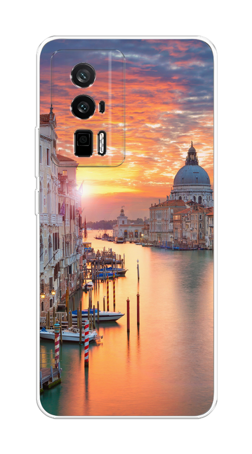 

Чехол на Redmi K60 "Восход 11", Розовый;оранжевый, 317450-2