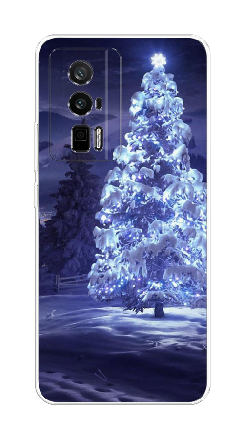 

Чехол на Redmi K60 "Зима 4", Синий;черный;белый, 317450-2