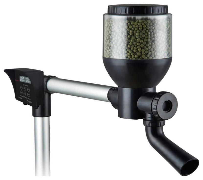 

Автоматическая кормушка для рыбы Jebao Fish Feeder FD 85, 8,5 л, Черный