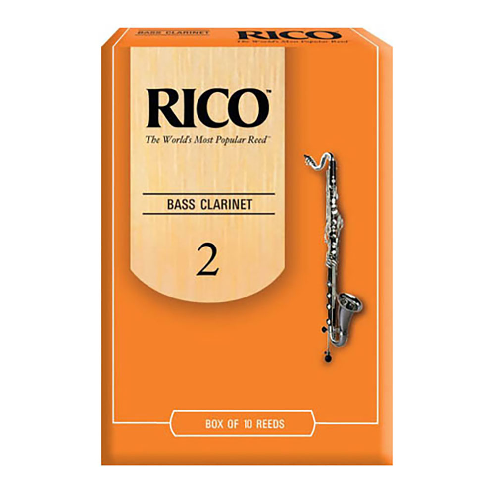 

Трости для бас-кларнета Rico 2 REA1020 10 шт, REA1020