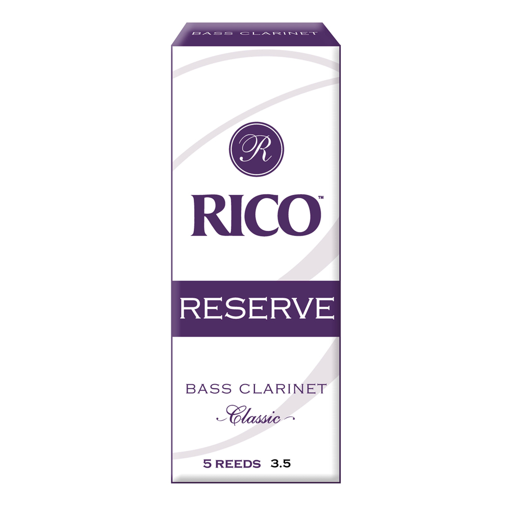 

Трости для бас-кларнета Rico Reserve 3,5 RER0535, RER0535