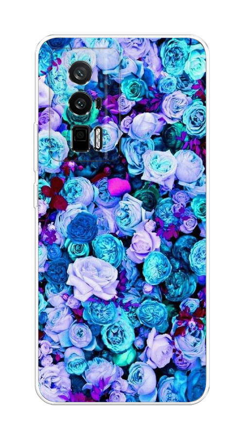 

Чехол на Redmi K60 "Цветочный ковер", Фиолетовый, 317450-2