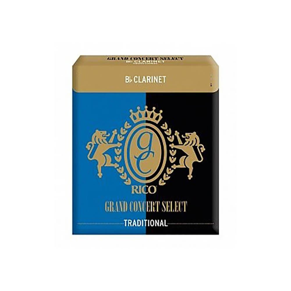 

Трость для кларнета Rico Grand Concert Select Traditional 3 Bb RGC10BCL300, RGC10BCL300.1