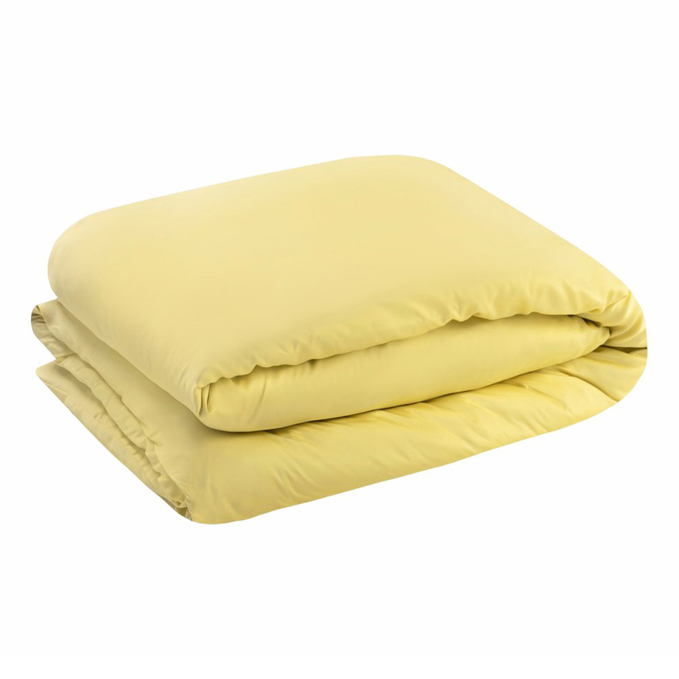 

Пододеяльник Amalco Home на молнии тенсель 175x200 см лимонный