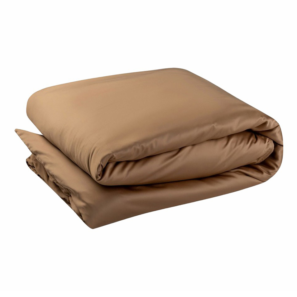 

Пододеяльник Amalco Home на молнии тенсель 175x200 см капучино